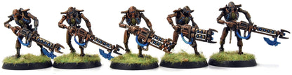 NECRONS 10 Warriors #3 WELL PAINTED Warhammer 40K 5137