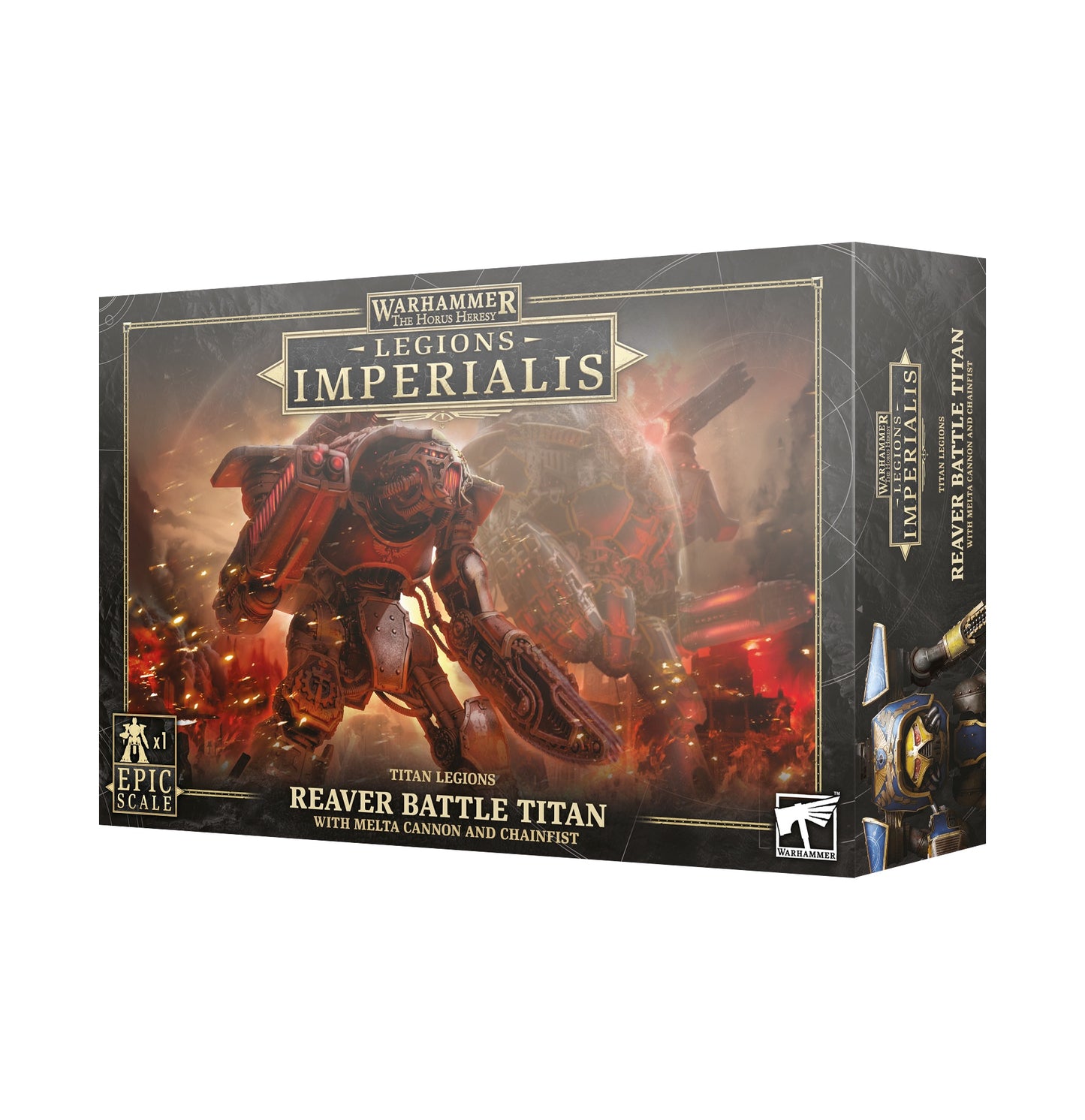 Legions Imperialis - Reaver Titan With Melta Cannon & Chainfist