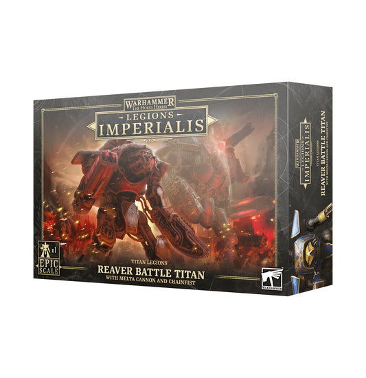 Legions Imperialis - Reaver Titan With Melta Cannon & Chainfist