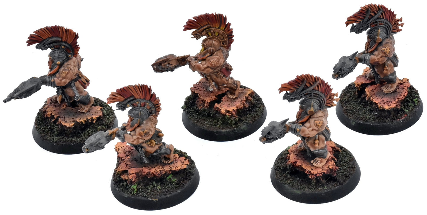 FYRESLAYERS 5 Auric Hearthguard #1 WELL PAINTED Warhammer Sigmar