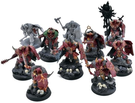 DISCIPLES OF TZEENTCH 10 Chaos Warriors #2 Warhammer Sigmar