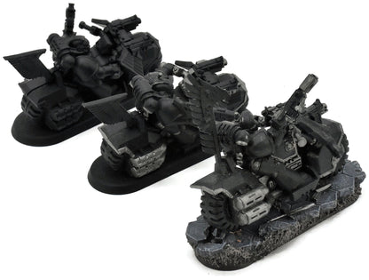 DARK ANGELS 3 Ravenwing Bike Squadron #4 Warhammer 40K 1934
