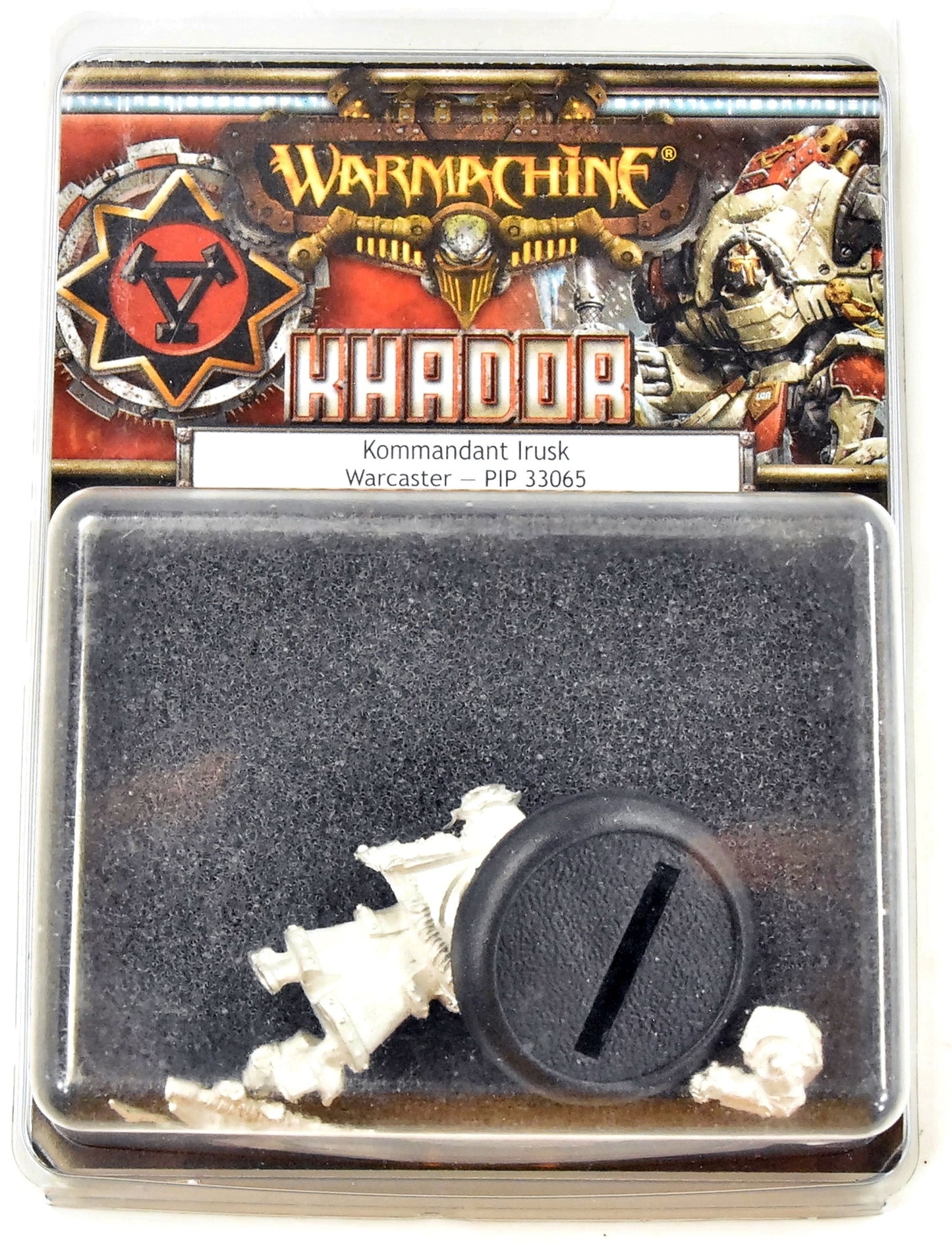 WARMACHINE Kommandant Irusk NIB METAL khador PIP33065