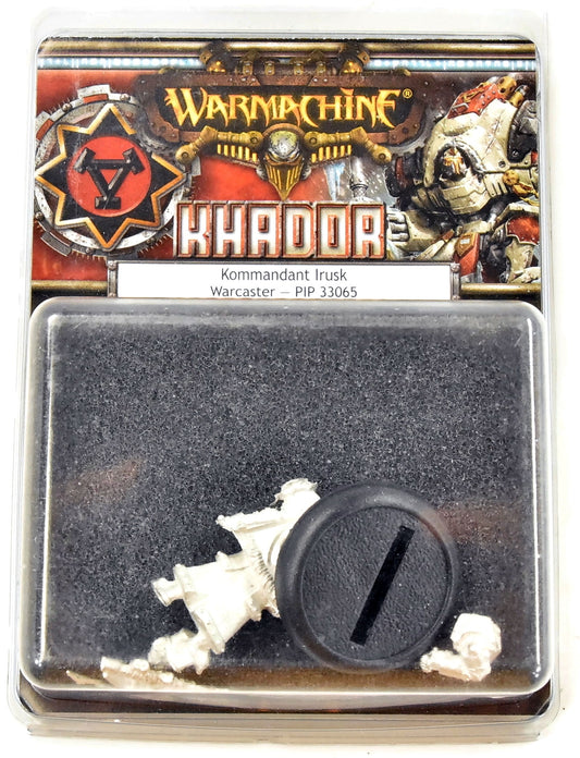 WARMACHINE Kommandant Irusk NIB METAL khador PIP33065