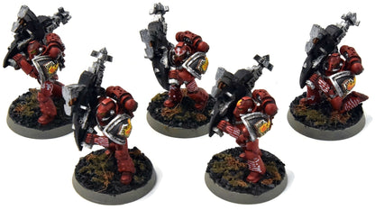 SPACE MARINES Horus Heresy 5 Devastators #1 WELL PAINTED Warhammer 40K