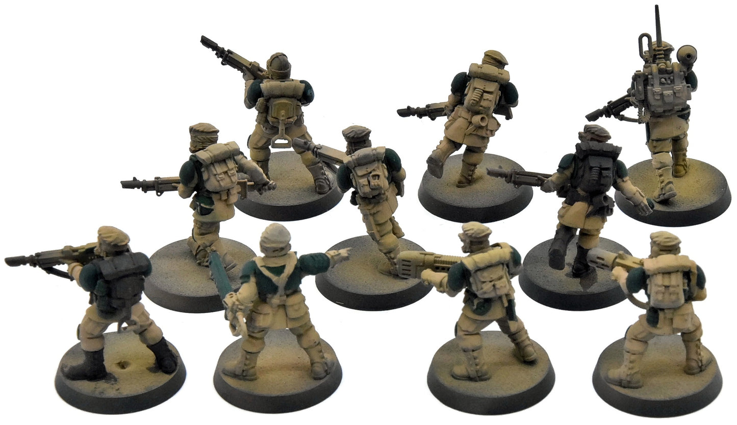 ASTRA MILITARUM 10 Cadian Shock Troops #2 Warhammer 40K