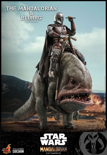 Mandalorian™ & Blurrg™ Sixth Scale Figure Set by Hot Toys Television Masterpiece Series - Star Wars: The Mandalorian™
