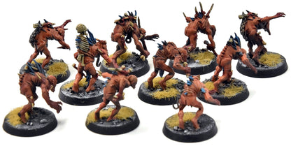 FLESH-EATER COURTS 10 Crypt Ghouls #4 WELL PAINTED Sigmar