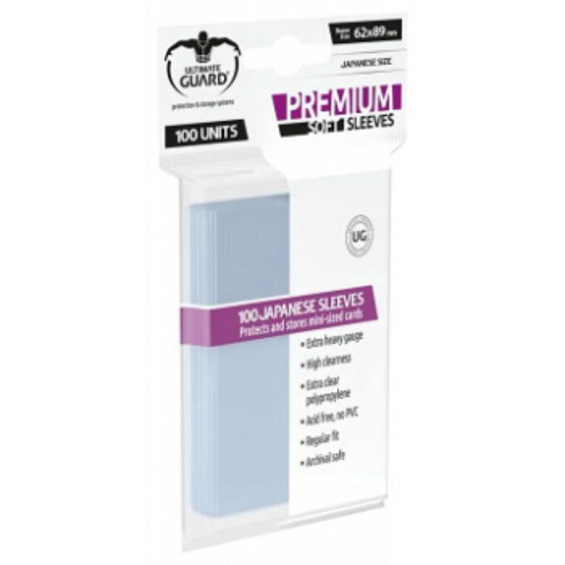 Ultimate Guard Sleeves Premium Small Soft 100Ct