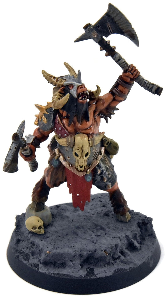 BEASTS OF CHAOS Beastlord #1 Sigmar WELL PAINTED