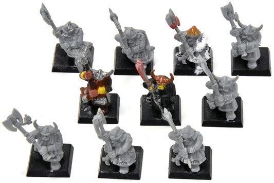 DWARFS 10 dwarf warriors #1 Fantasy