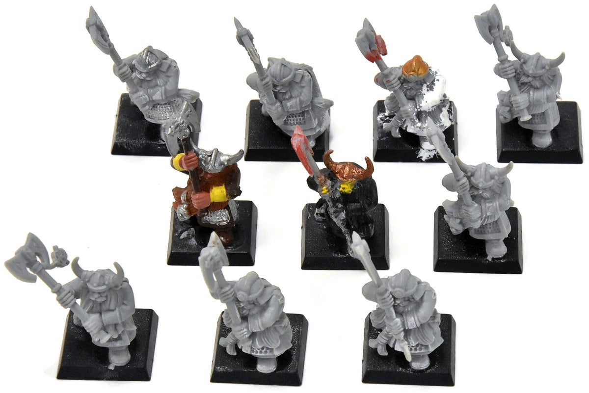 DWARFS 10 dwarf warriors #1 Fantasy