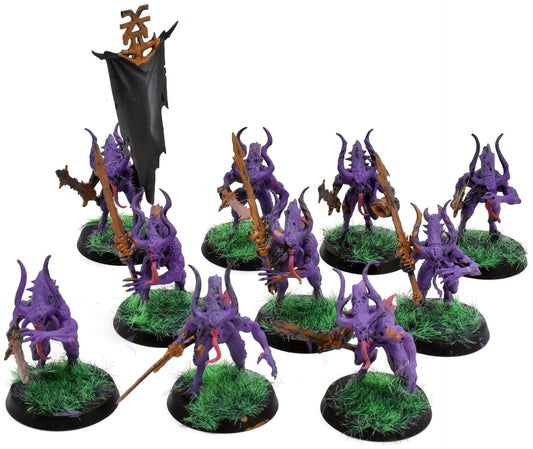 BLADES OF KHORNE 10 Bloodletters Of Khorne #2 Warhammer Sigmar 3241