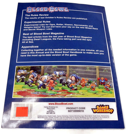 BLOOD BOWL 2003 Annual USED Good Condition Warhammer Fantasy