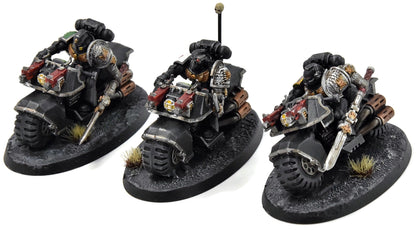 DEATHWATCH 3 Bike Squad #3 WELL PAINTED Warhammer 40K