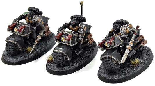 DEATHWATCH 3 Bike Squad #3 WELL PAINTED Warhammer 40K