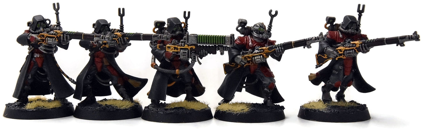 ADEPTUS MECHANICUS 10 Skitarii Rangers #3 WELL PAINTED Warhammer 40K