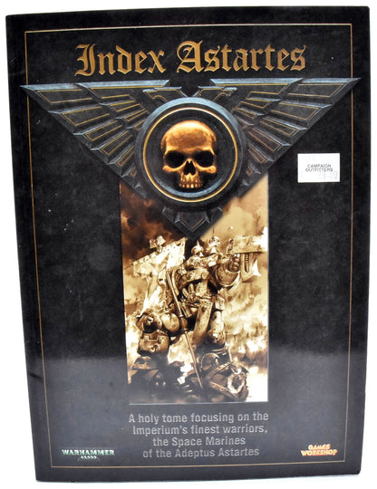 WARHAMMER Warhammer 40K Index Astartes USED GOOD Condition