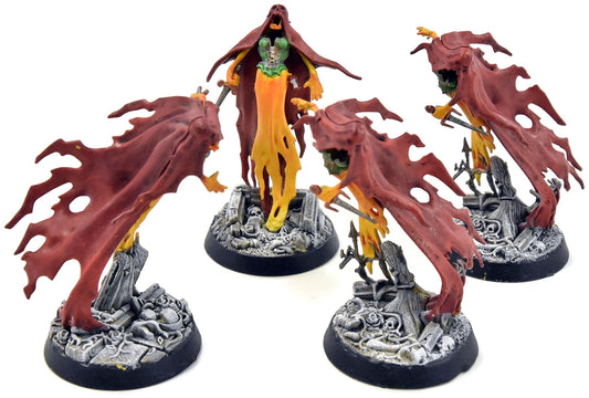 NIGHTHAUNT 4 Myrmourn Banshees #1 WELL PAINTED Sigmar