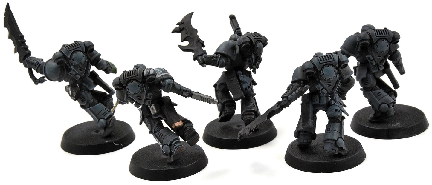 SPACE MARINES 5 Assault Intercesors #1 Converted Warhammer 40K