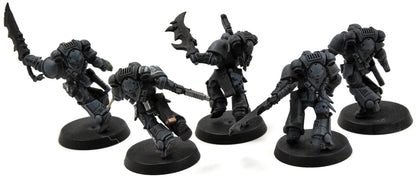 SPACE MARINES 5 Assault Intercesors #1 Converted Warhammer 40K