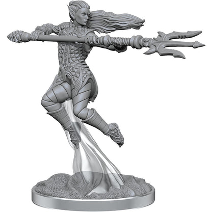 D&d Unpainted Minis Wv20 Sea Elf Fighters