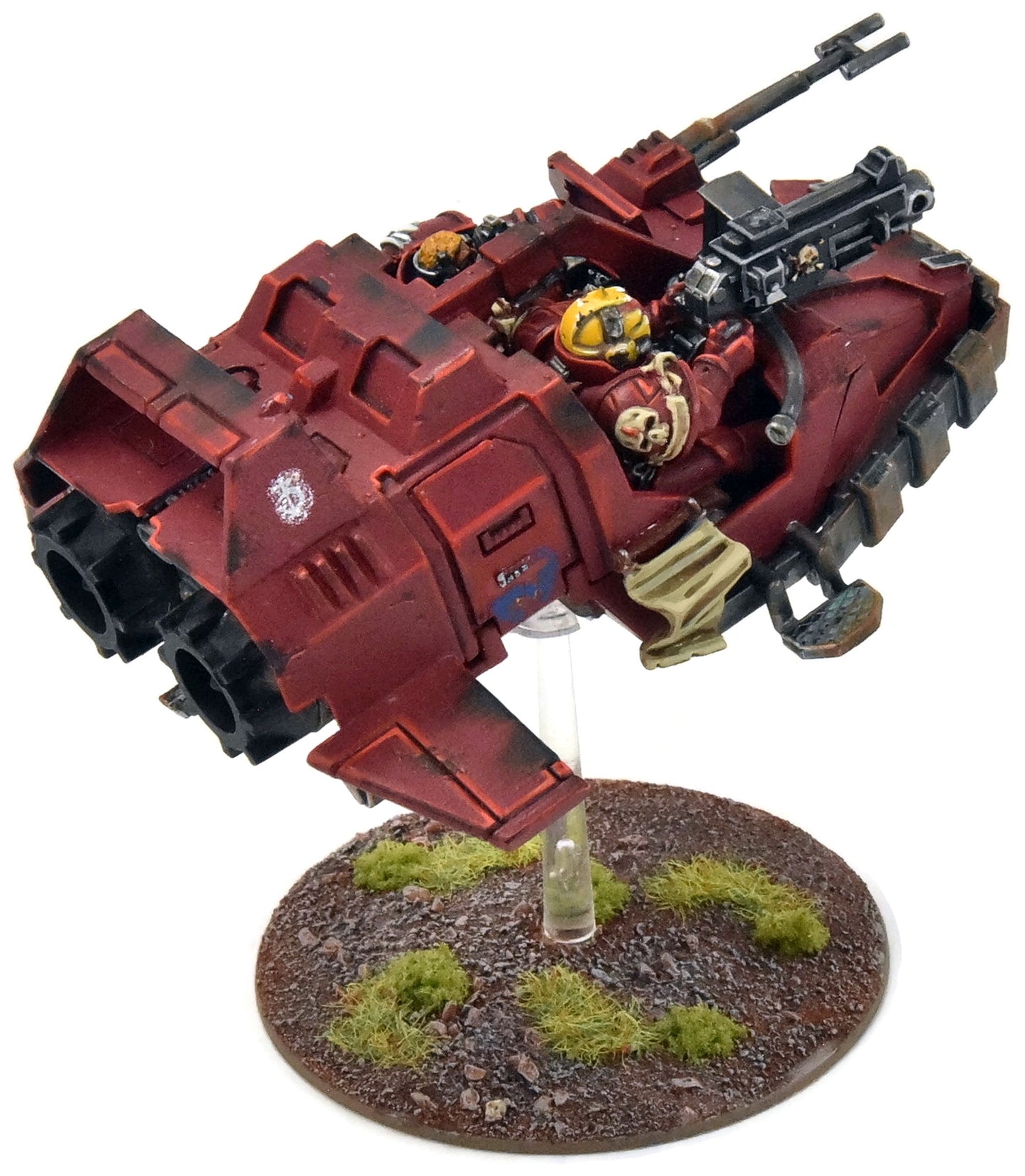 BLOOD ANGEL Land Speeder #1 WELL PAINTED Warhammer 40K