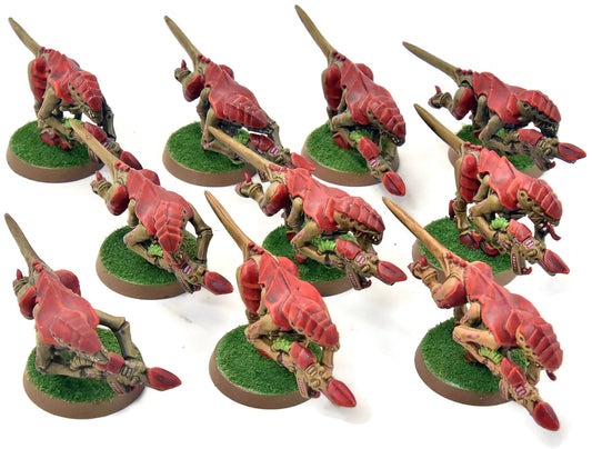 TYRANIDS 10 Termagants #4 Warhammer 40K WELL PAINTED