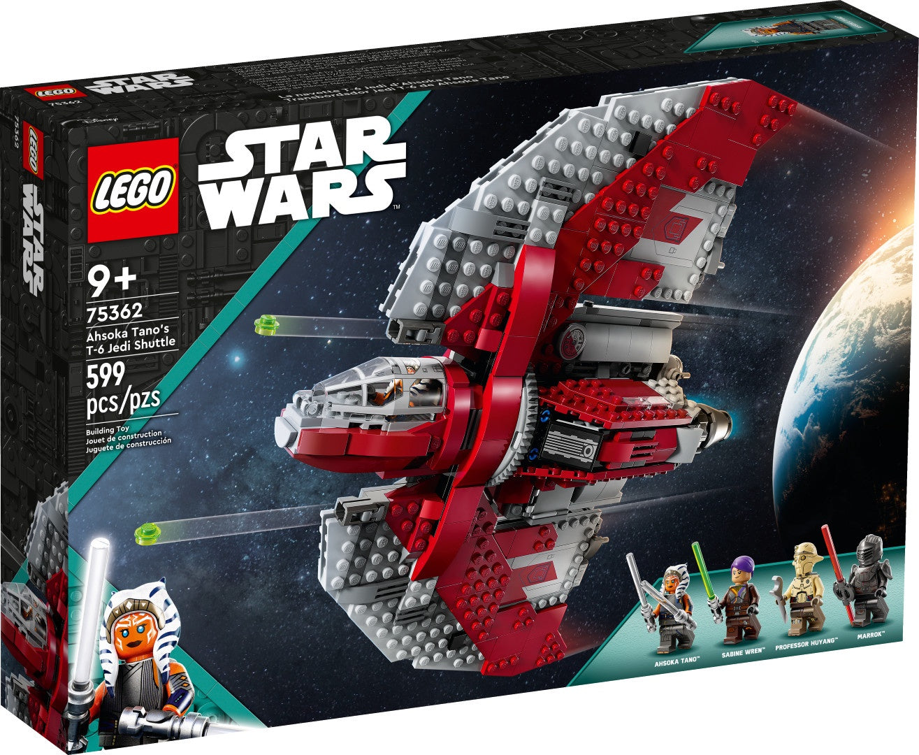 LEGO Ahsoka Tano's T-6 Jedi Shuttle™ (75362)