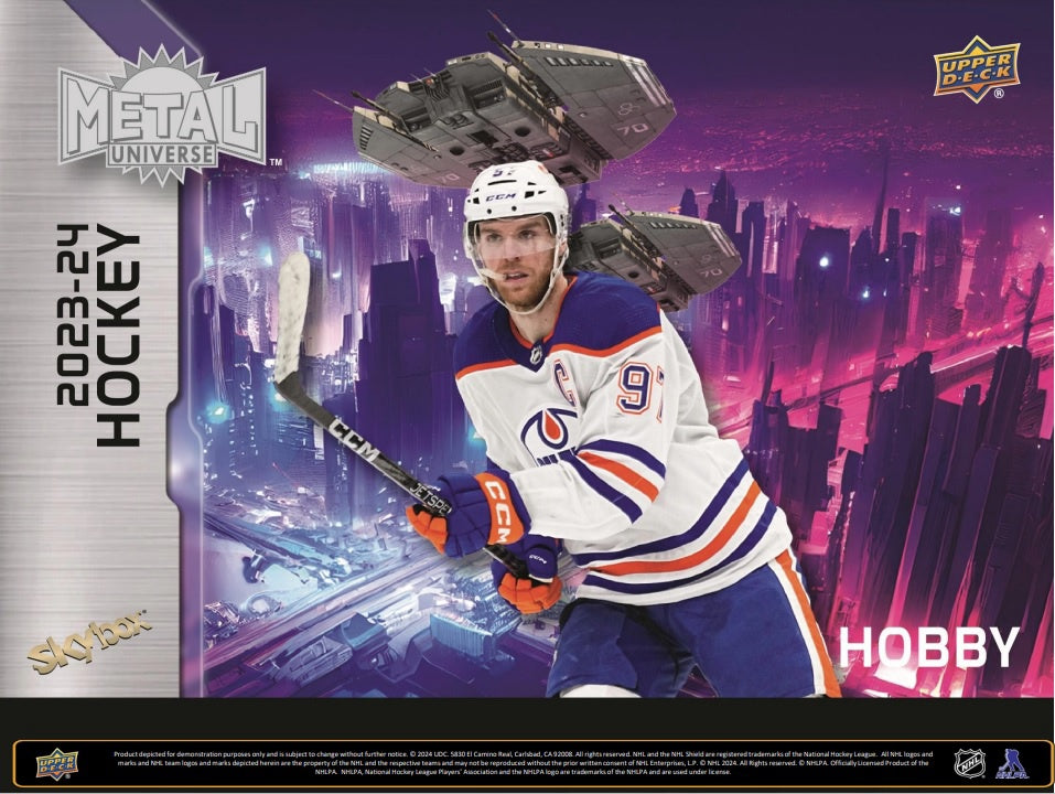 Upper Deck Skybox Metal Universe Hockey Hobby Box 23/24