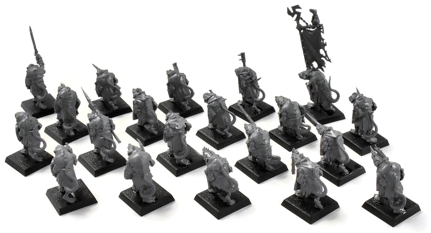SKAVEN 20 Clanrats #1 Sigmar 3080