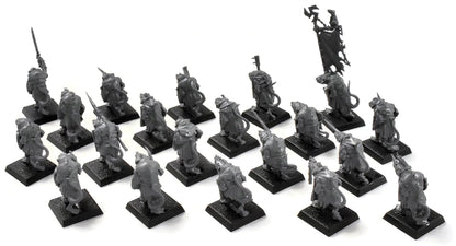 SKAVEN 20 Clanrats #1 Sigmar 3080
