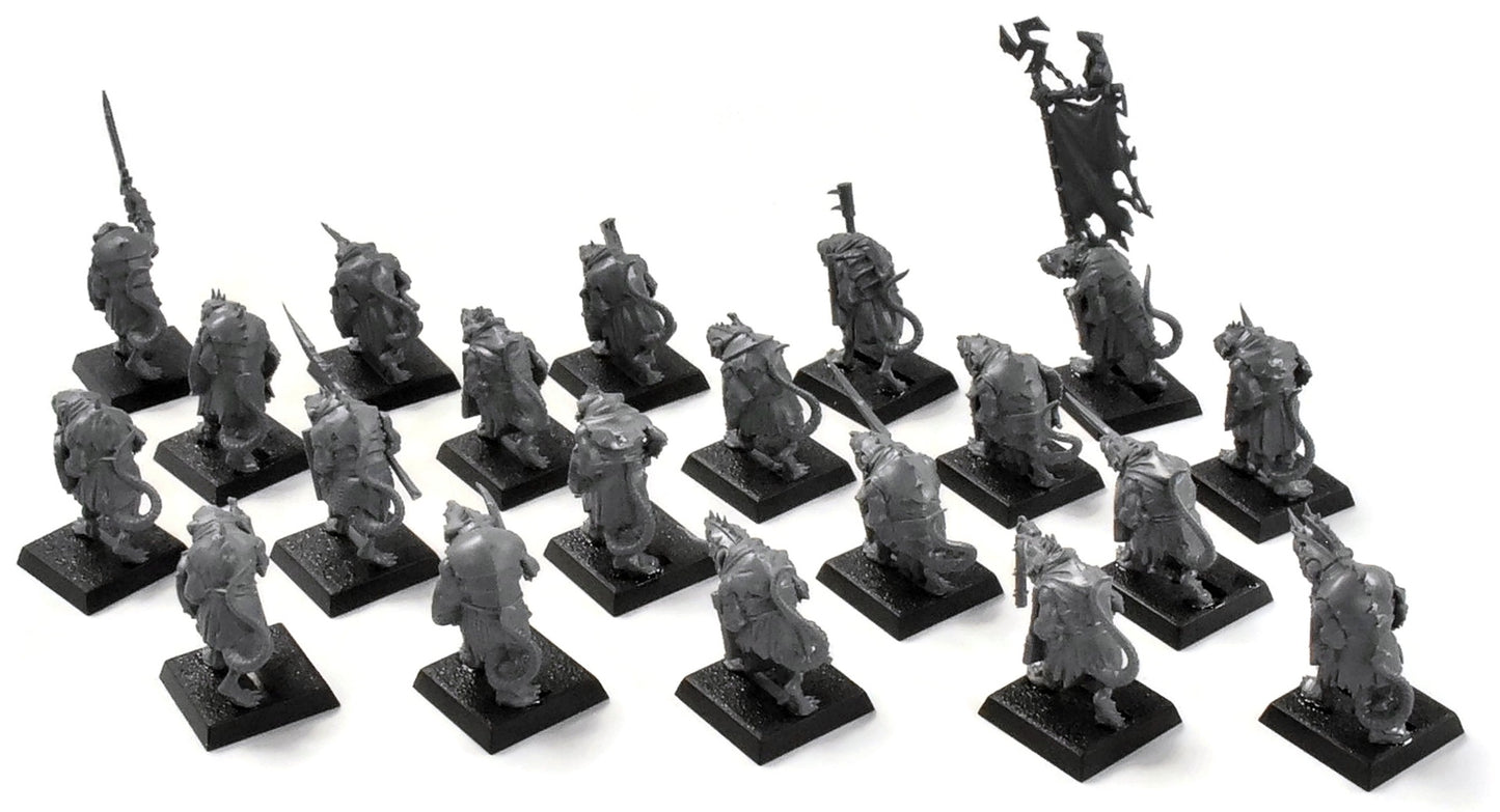 SKAVEN 20 Clanrats #1 Sigmar 3080