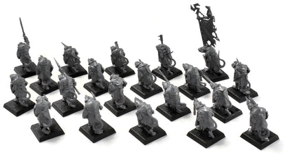 SKAVEN 20 Clanrats #1 Sigmar 3080