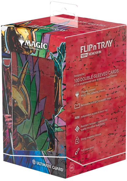 Ultimate Guard Flip N Tray Deck Case 100+ MTG Aetherdrift V1