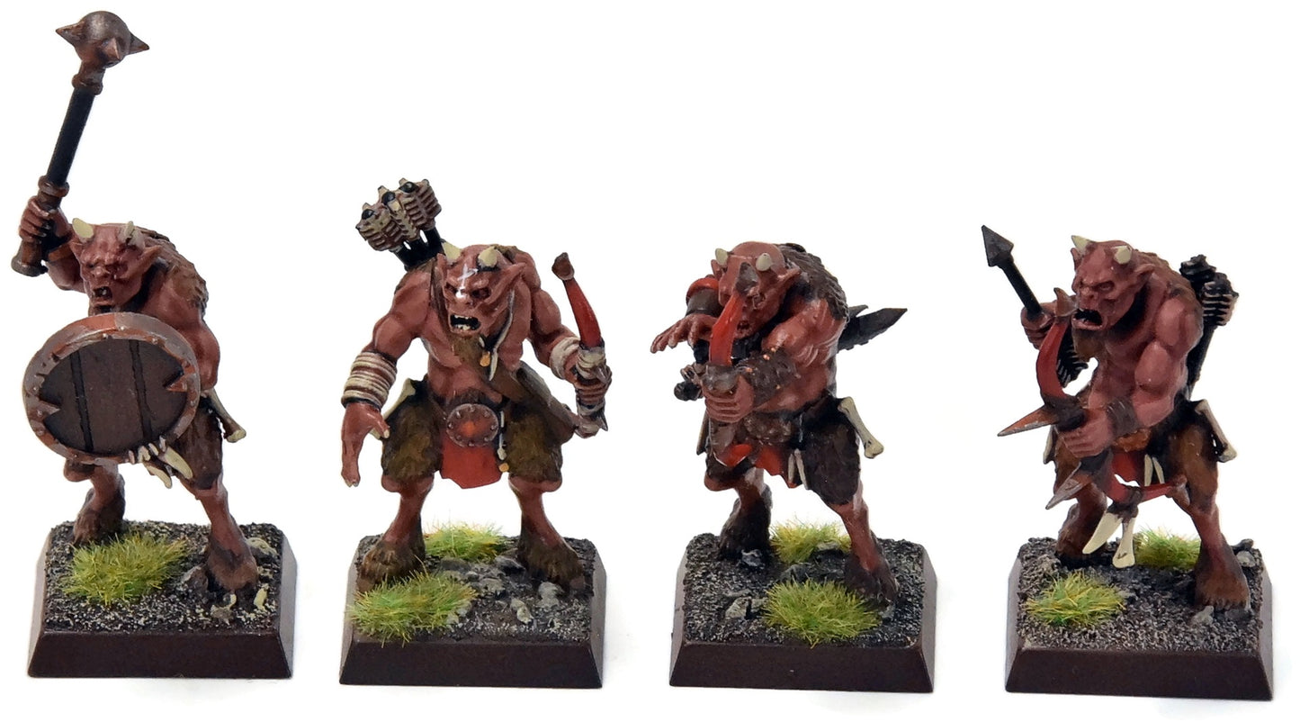BEASTMEN 9 Ungors With Bows #4 PRO PAINTED Fantasy