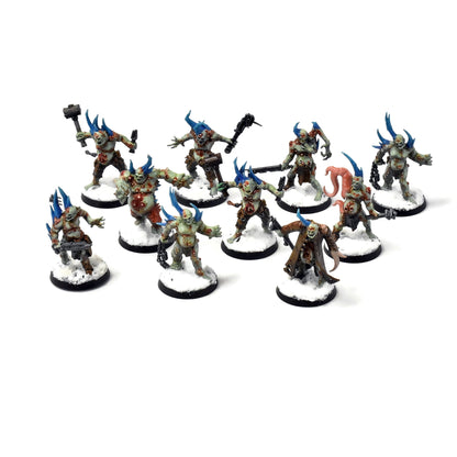 DEATH GUARD 10 Poxwalkers #3 PRO PAINTED 40K