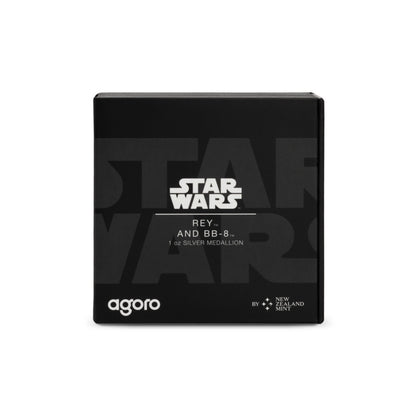 Star Wars™ Rey™ and BB-8™ 1oz Silver Collectible