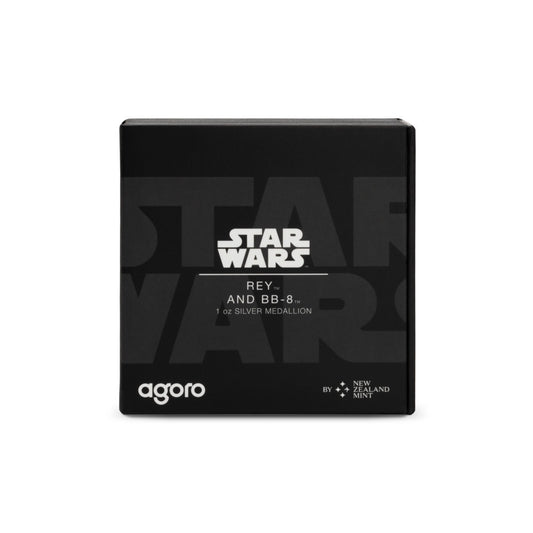 Star Wars™ Rey™ and BB-8™ 1oz Silver Collectible