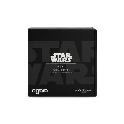 Star Wars™ Rey™ and BB-8™ 1oz Silver Collectible