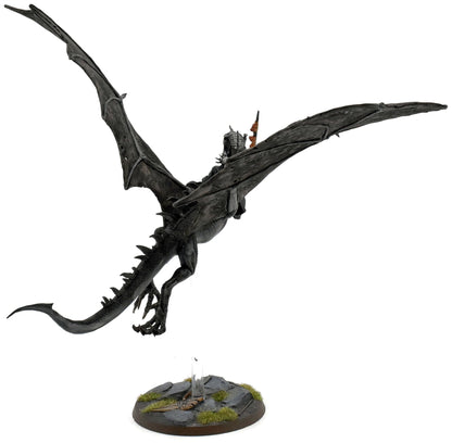 LOTR Winged Nazgul #1 WELL PAINTED Middle Earth Strategy Battle Game