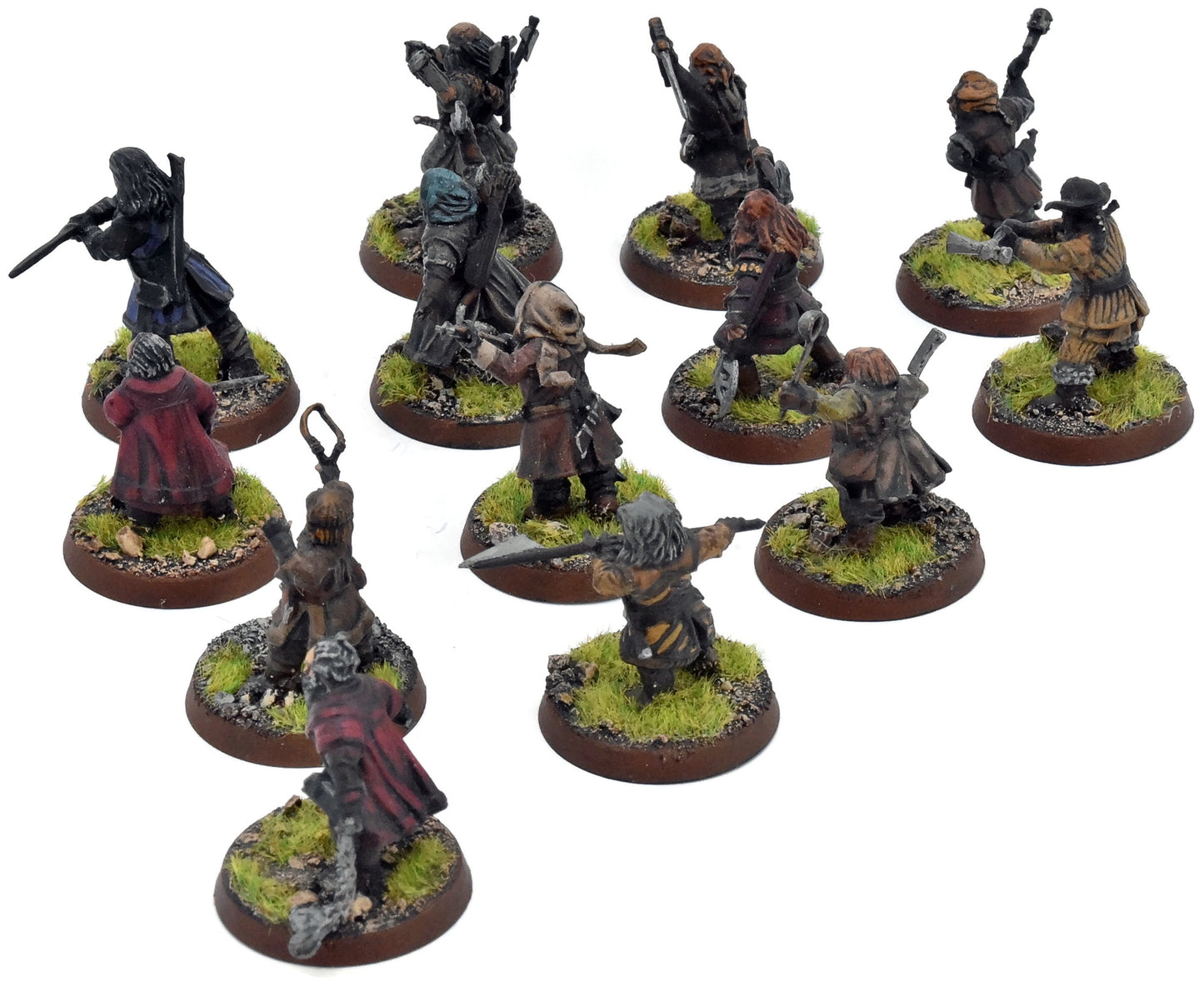 LOTR 13 Dwarfs From Thorin'S Company #1 WELL PAINTED