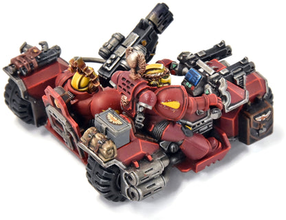 BLOOD ANGELS Attack bike #6 WELL PAINTED Warhammer 40K