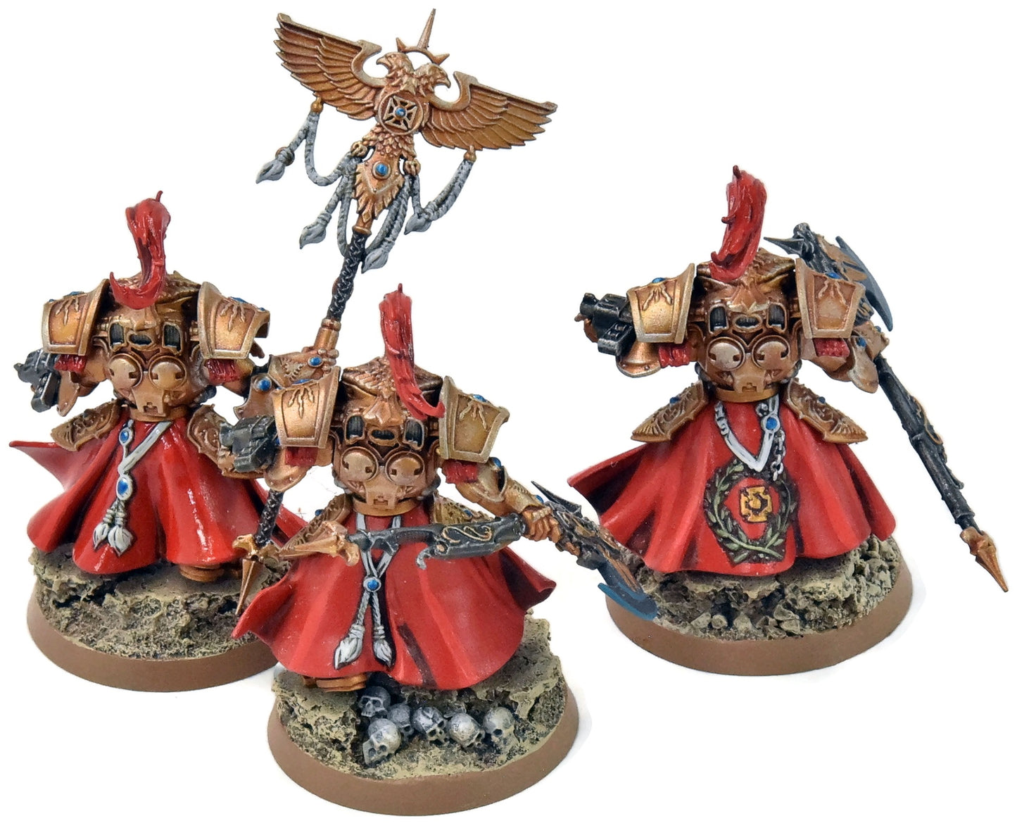 ADEPTUS CUSTODES 2 Allarus Custodians And Vexilus Praetor #3 PRO PAINTED 40K