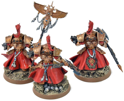 ADEPTUS CUSTODES 2 Allarus Custodians And Vexilus Praetor #3 PRO PAINTED 40K