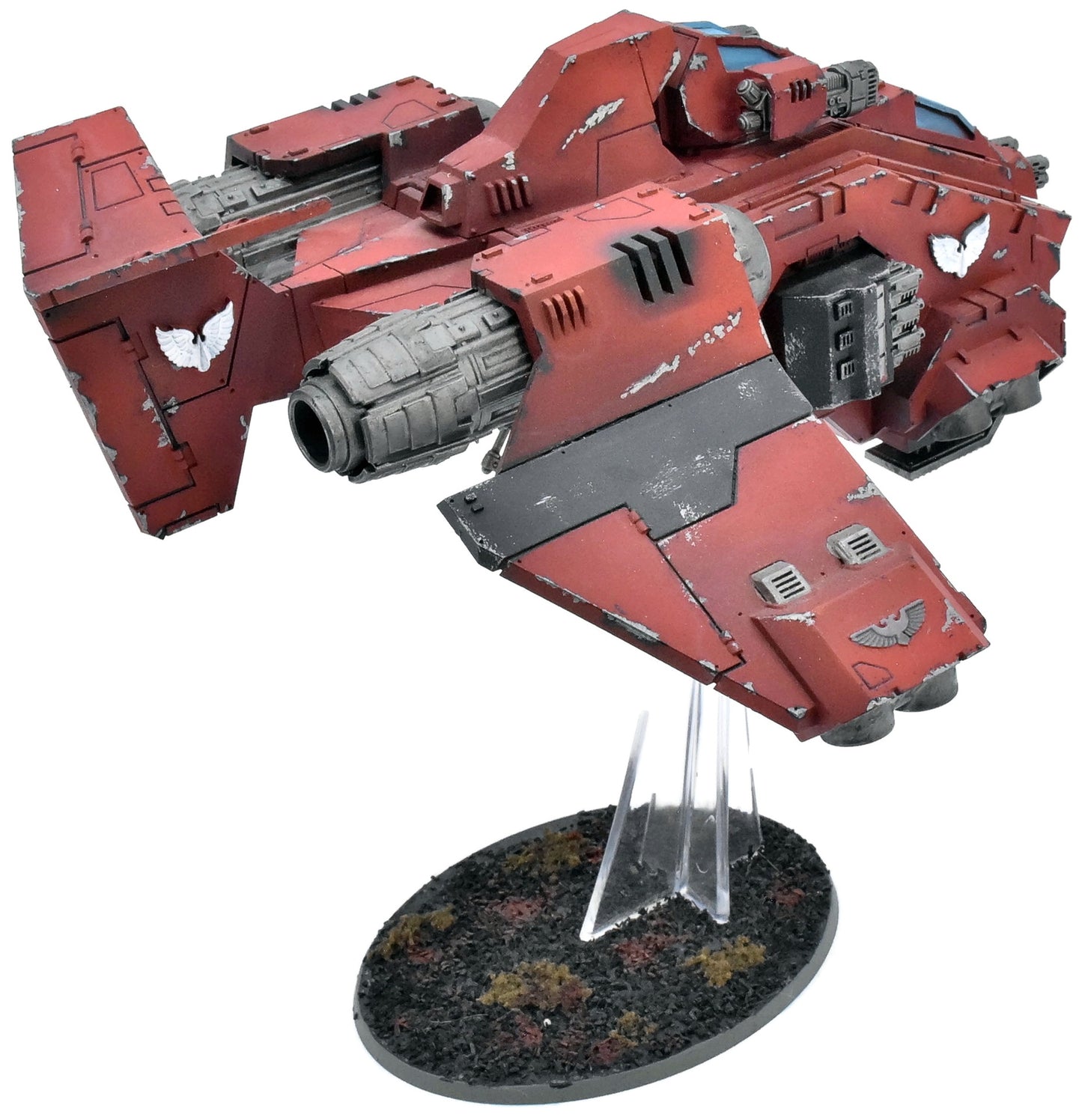 SPACE MARINES Stormraven Gunship #1 WELL PAINTED Warhammer 40K