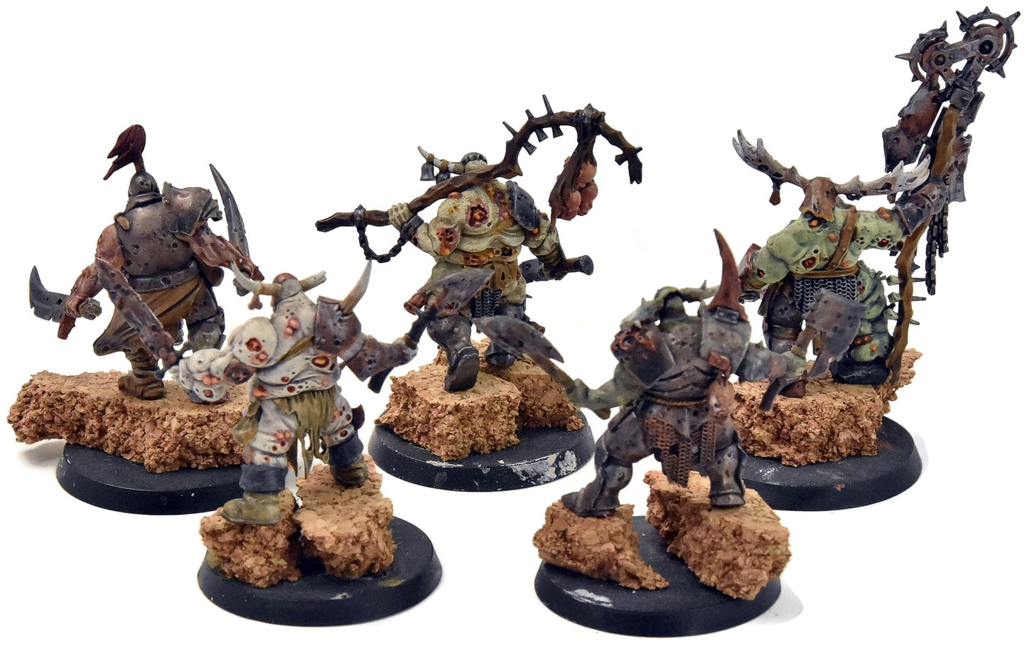 MAGGOTKIN OF NURGLE 5 Putrids Blightskings #1 Sigmar