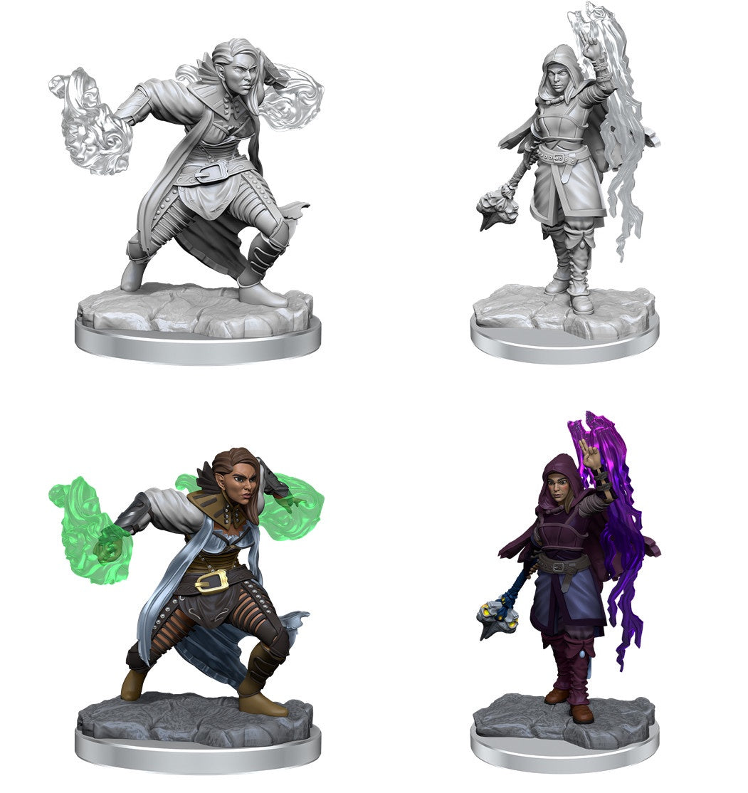 D&D Unpainted Minis Wv20 Half-elf Warlock