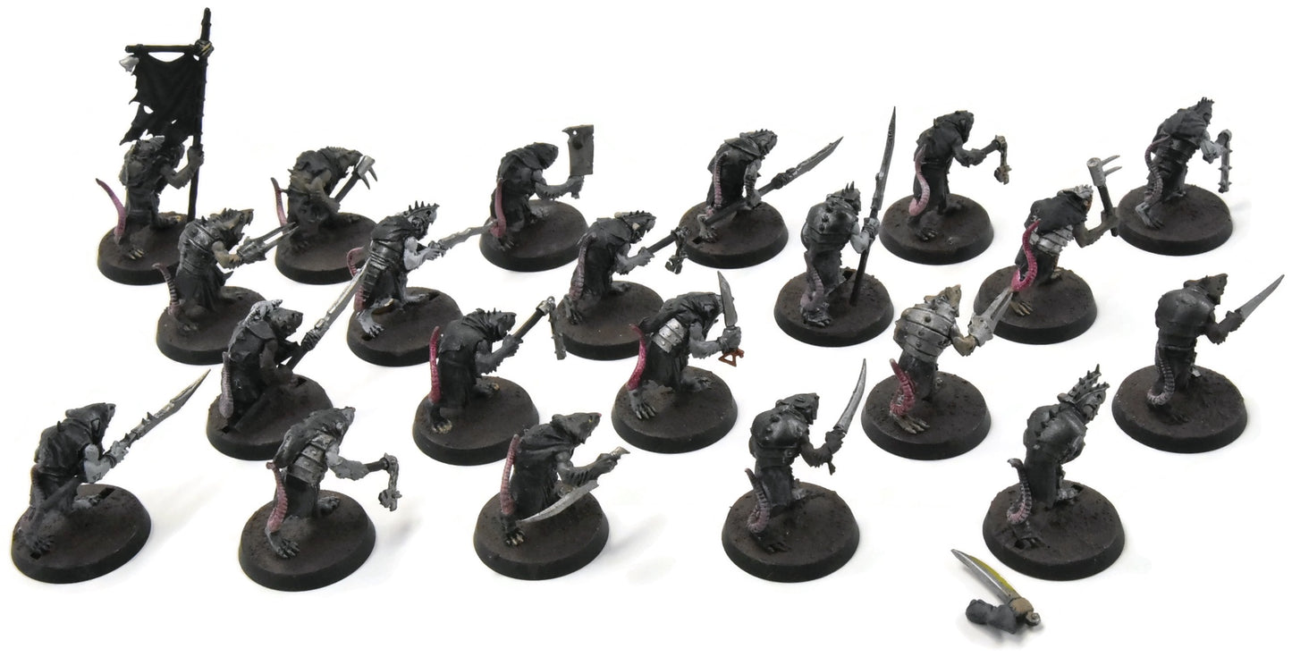 SKAVEN 21 Clanrats #1 Sigmar