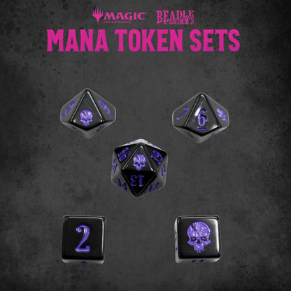 Beadle & Grimms Mtg Mana Token Set Black